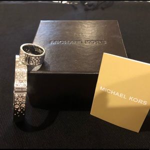 Michael kors ring and bracelet